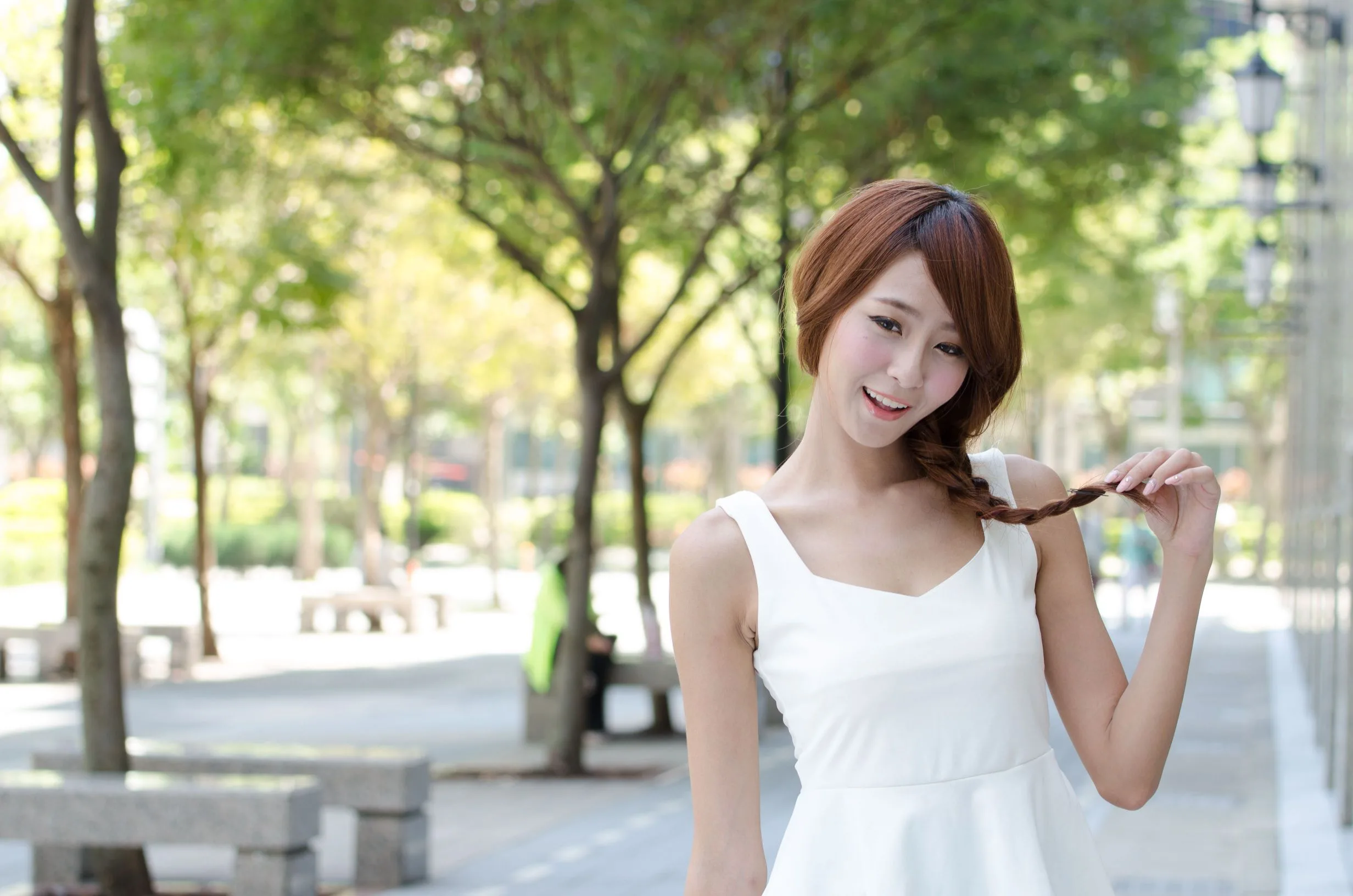 [Buổi chụp ảnh ngoài trời của Beautyleg] Winnie Xiaoxue - Bộ ảnh Ultra HD tại khu mua sắm Xinyi - 11