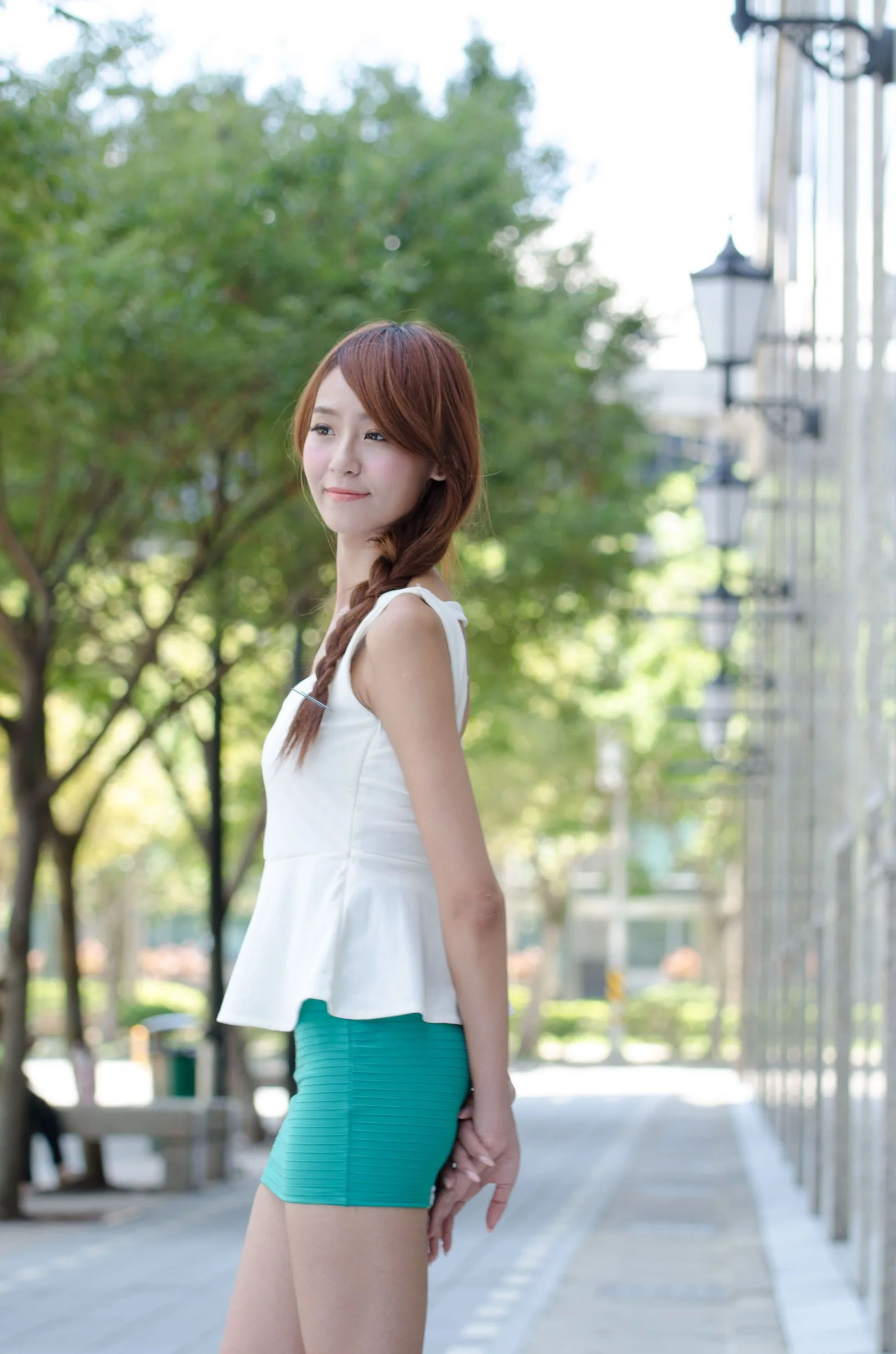 [Buổi chụp ảnh ngoài trời của Beautyleg] Winnie Xiaoxue - Bộ ảnh Ultra HD tại khu mua sắm Xinyi - 13