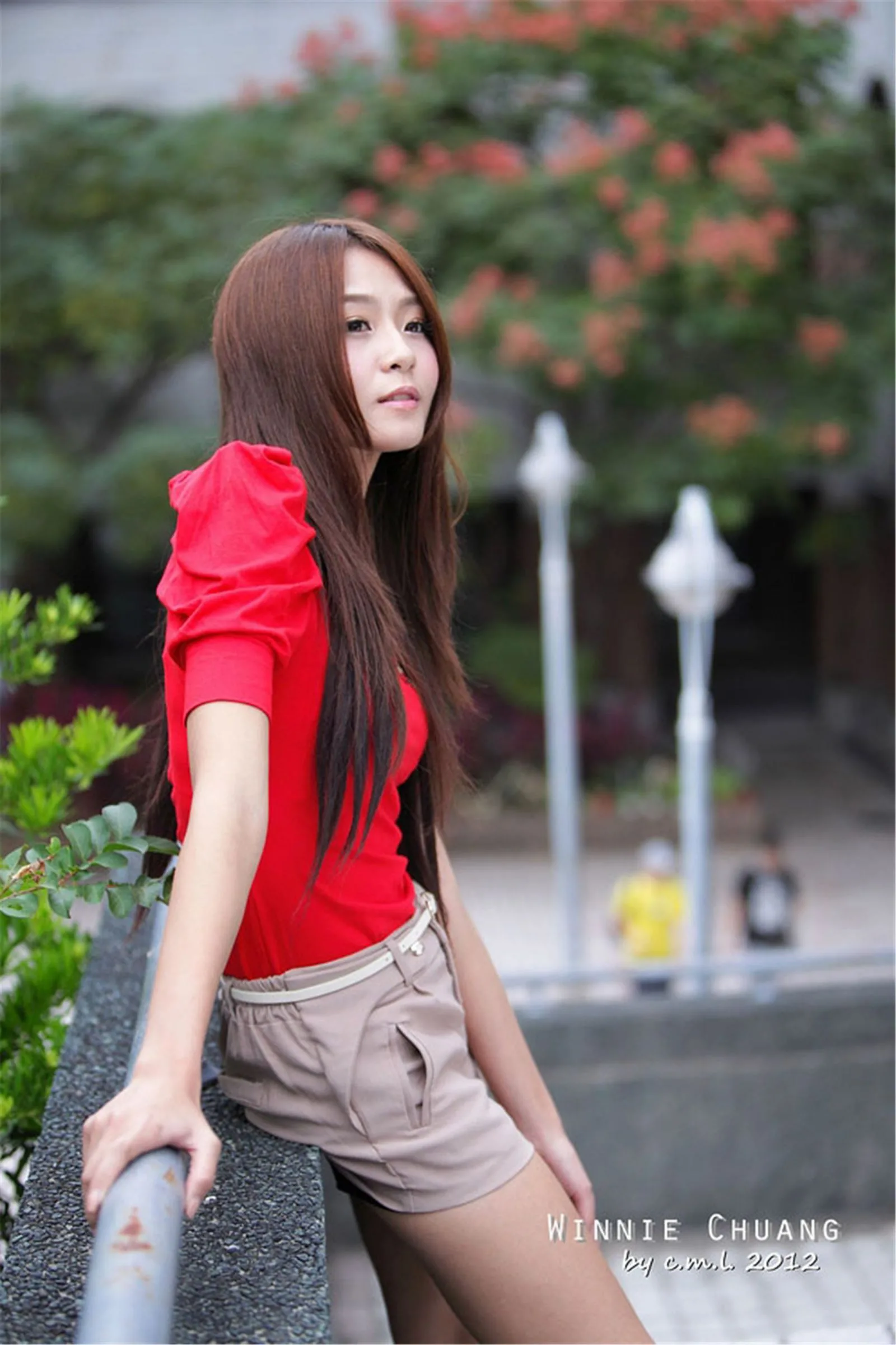 [Tập đặc biệt của Beautyleg] Winnie Zhuang - Người mẫu trẻ ngọt ngào và thanh lịch - Buổi chụp ảnh ngoại cảnh - 1