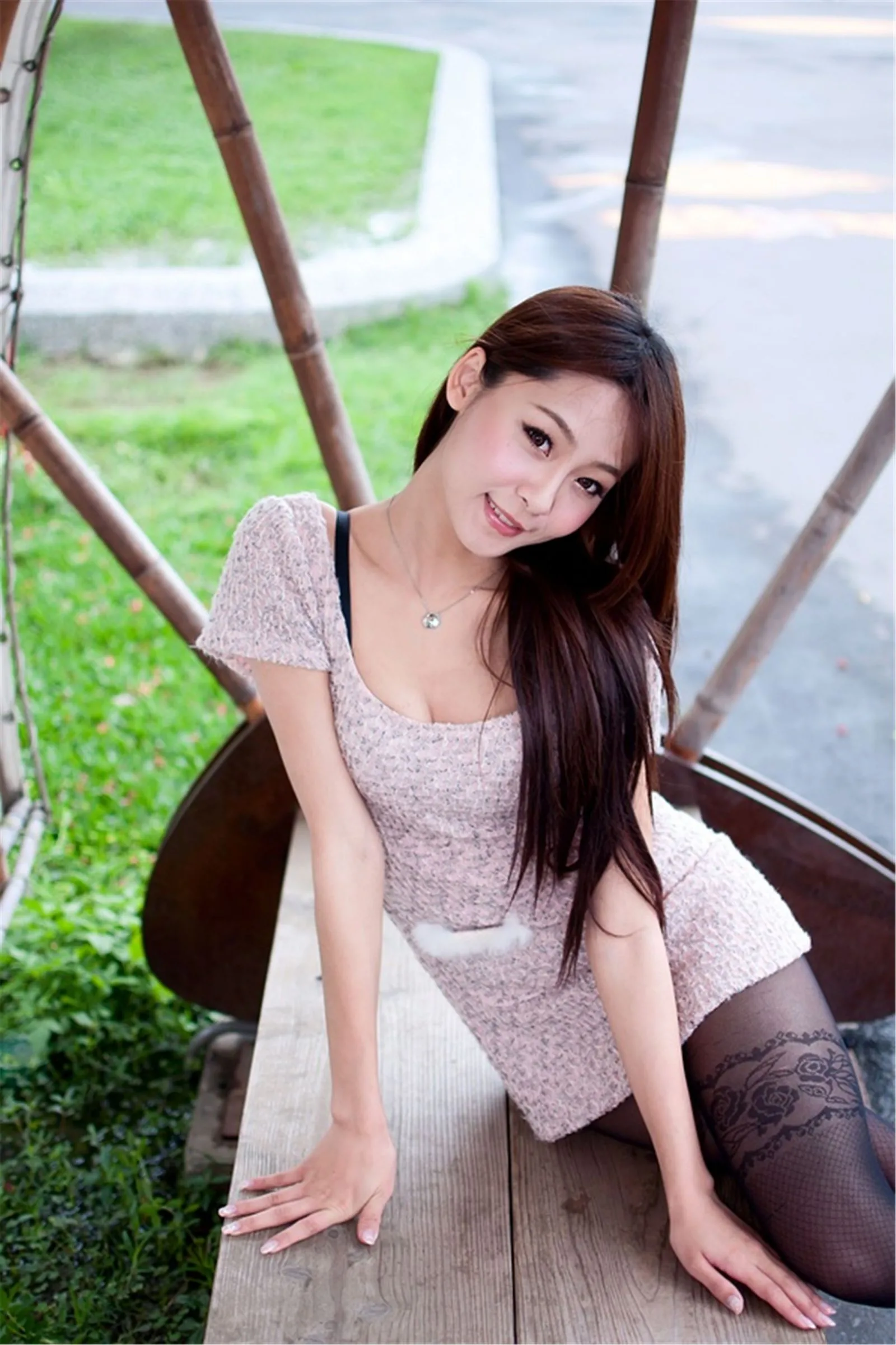 [Tập đặc biệt của Beautyleg] Winnie Zhuang - Người mẫu trẻ ngọt ngào và thanh lịch - Buổi chụp ảnh ngoại cảnh - 25