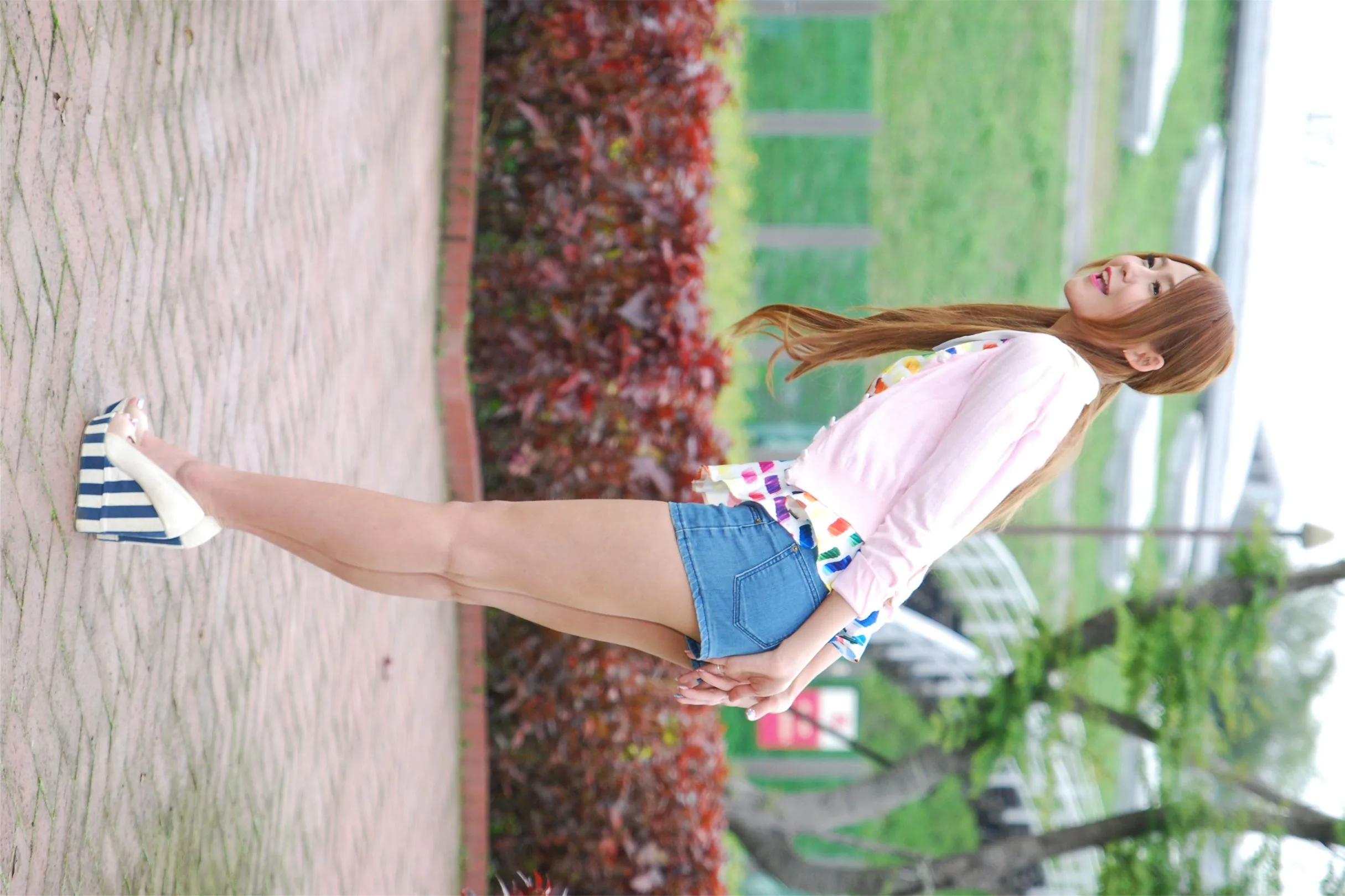 [Phiên bản đặc biệt của Beautyleg] Winnie Xiaoxue/Zhuang Wenni - Bộ ảnh đường phố nhà cổ Lin Antai - 60
