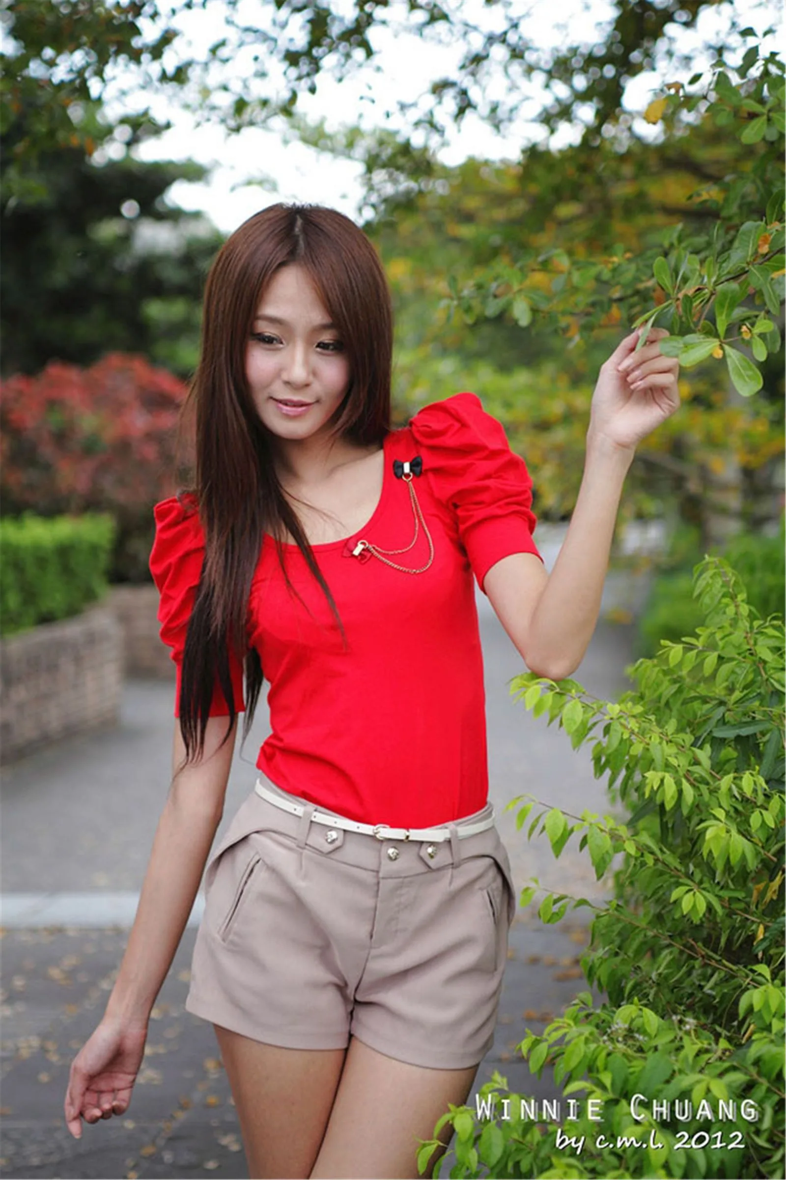 [Tập đặc biệt của Beautyleg] Winnie Zhuang - Người mẫu trẻ ngọt ngào và thanh lịch - Buổi chụp ảnh ngoại cảnh - 13