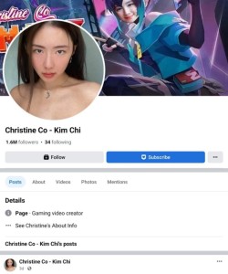 Hot girl livestream game Christine Co Kim Chi lộ clip (1)